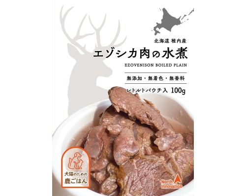 北海道稚內產 狩人之匠 水煮蝦夷鹿肉 100g